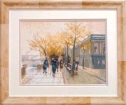 Набор для вышивания Чарівна Мить 463, Зимняя улица