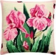 Набор для вышивки Подушка Розовый ирис Чаривныця 