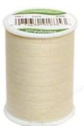Нитки швейные 100% polyester бежевые