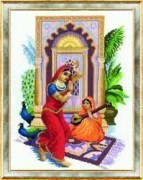 Схема бумажная для вышивки крестом 035