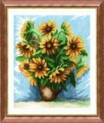 Набор для вышивания Чарівна Мить 298 Букет подсолнухов