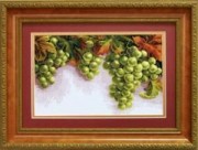 Набор для вышивки крестиком 445 Грозди винограда