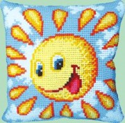 Набор для вышивки подушки Чарівна Мить РТ-136 Солнышко