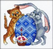 Набор для вышивания РТО M246 Со Светлой Пасхой!