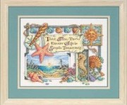 13696 Набор для вышивания крестом DIMENSIONS Простые сокровища