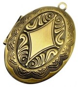 Медальон овальный