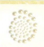 Половинки жемчужин на клеевой основе