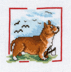 Набор для вышивания РТО H909 Собачий гороскоп (Стрелец)