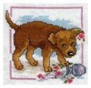 Набор для вышивания РТО H911 Собачий гороскоп (Водолей)