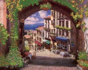 Канва с рисунком для вышивания бисером Маричка Арка РКП-018