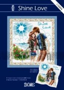 Набор для вышивания нитками DOME 110304 Сияющая любовь
