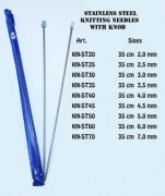 Спицы прямые 35 см (2шт) 2,5 мм ST25