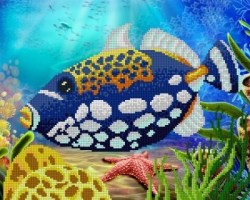 АК3-038 Рисунок на атласе для вышивания бисером