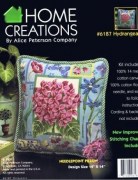 Набор для вышивания Подушка Гортензия