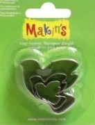 Набор каттеров Голубь 3 шт., Makins 36012