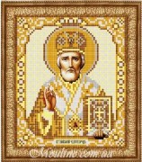Схема для вышивания бисером Повна скриня Образ Святой Николай АР 2013