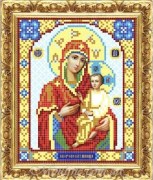Схема для вышивания бисером Повна скриня Образ Богородица Скоропослушница АР 2056
