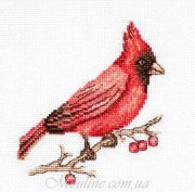 Вышивка крестом Лука-С 1156 Кардинал