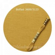 Лен для вышивания Цвайгарт Белфаст 32 цвет 3123 осенний лист / Fall Leaf