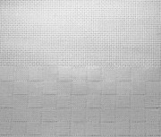 Канва скатертная с каймой белого цвета