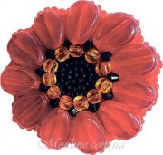 Набор для изготовления броши Чарівна Мить БП-190 Гербера