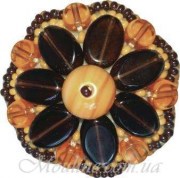 Набор для изготовления броши Чарівна Мить БП-204 Календула