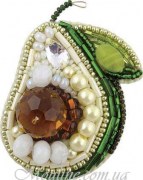 Набор для изготовления броши Чарівна Мить БП-213 Авокадо