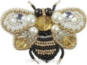 Набор для изготовления броши Crystal Art Пчелка БП-221