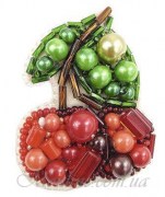 Набор для изготовления броши Crystal Art Вишенка БП-243