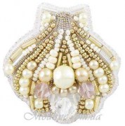 Набор для изготовления броши Crystal Art БП-269 Ракушка