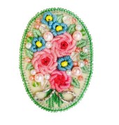 Набор для изготовления броши Crystal Art БП-288 Букетик