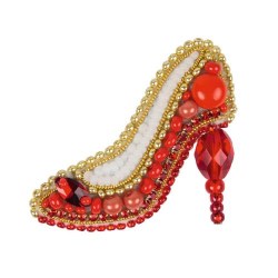 Набор для изготовления броши Crystal Art БП-320 Туфелька