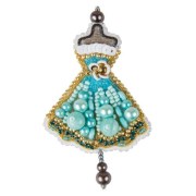 Набор для изготовления броши Crystal Art БП-322 Платье