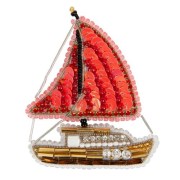 Набор для изготовления броши Crystal Art БП-328 Алые паруса