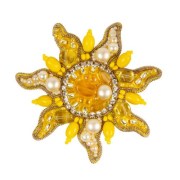 БП-339 Сонце, Набір для виготовлення брошки Crystal Art