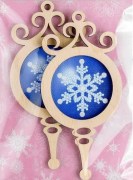 Елочная игрушка для вышивания бисером Волшебная Страна FLE-022