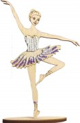 Набор для творчества из фанеры Чарівна Мить Украшение Балерина Адажио