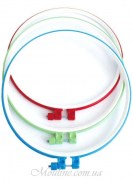 Пяльцы пластиковые для вышивания с металлическим винтом