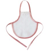 Декоративный фартук под вышивку розовой