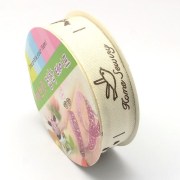 Стрічка тканинна з малюнком клейова на бобінці 15 мм