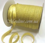 Кант атласный для шитья золотой