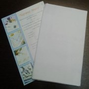 Канва - скатерть для вышивки нитками белая