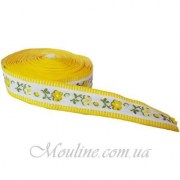 Тесьма жаккардовая 20 мм цветная