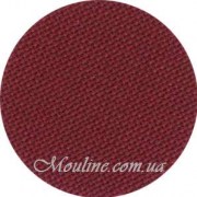 Лугана 25 бордо 906 хлопок Zweigart 