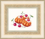 Вышивка нитками ВИ-050 Ромовая баба от Сделано с Любовью