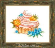 Вышивка нитками ВИ-052 Лукошко с морошкой от Сделано с Любовью