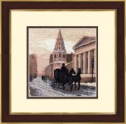 Набор для вышивания серии Силуэты города СГ-003 Улица Арбат