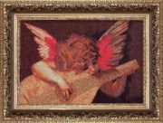 Набор для вышивки крестиком, 429 По мотивам Россо Фиорентино Ангел с лютней