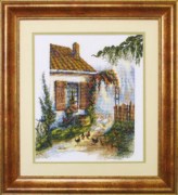 Набор для вышивки крестиком, 483 Солнечный домик