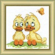Набор для вышивки крестиком Чарівна Мить №309 Утята